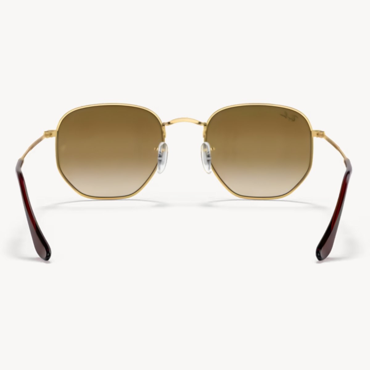 Oculos de Sol Ray-Ban Hexagonal Polido Dourado-arista RB3548 001/51 54 Dourado 4