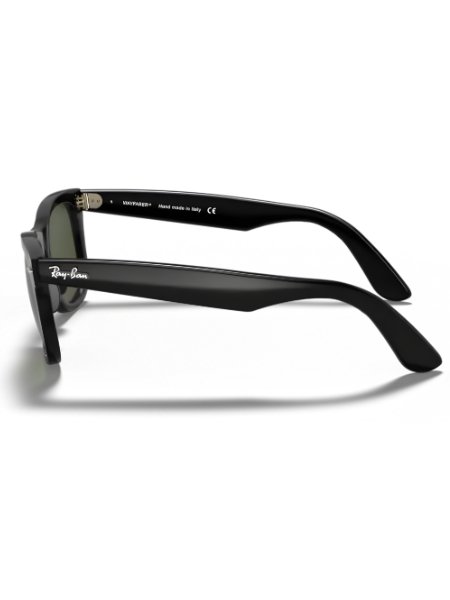 Oculos de Sol Ray-Ban Wayfarer Ease Polido Preto RB4340 601 50 Preto 3