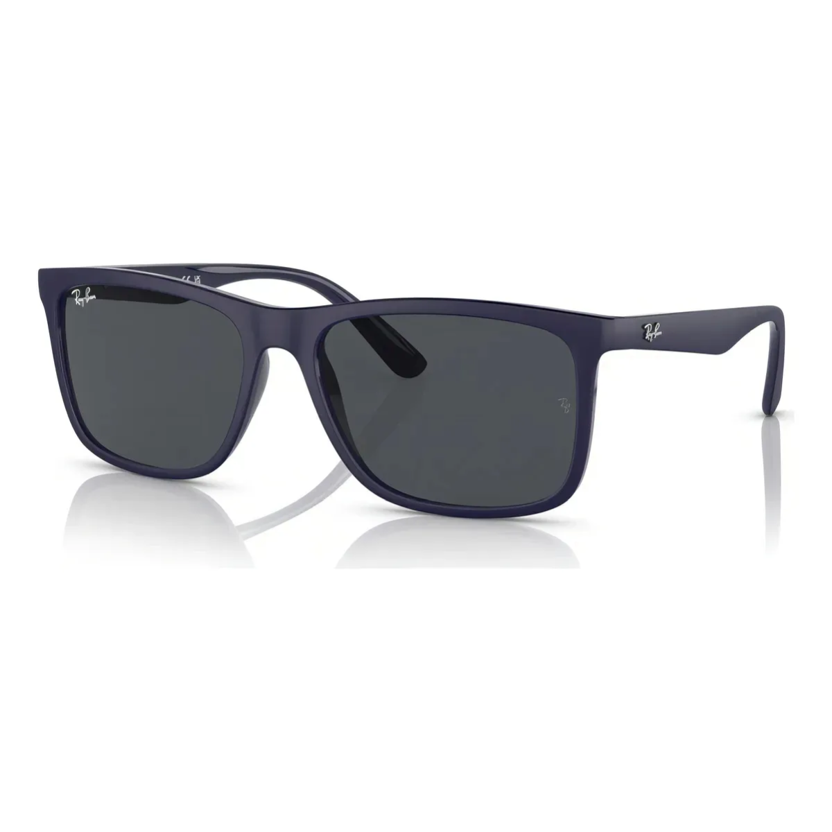 Oculos de Sol Ray-Ban Masculino Quadrado Fosco Azul RB4373L 66588758
