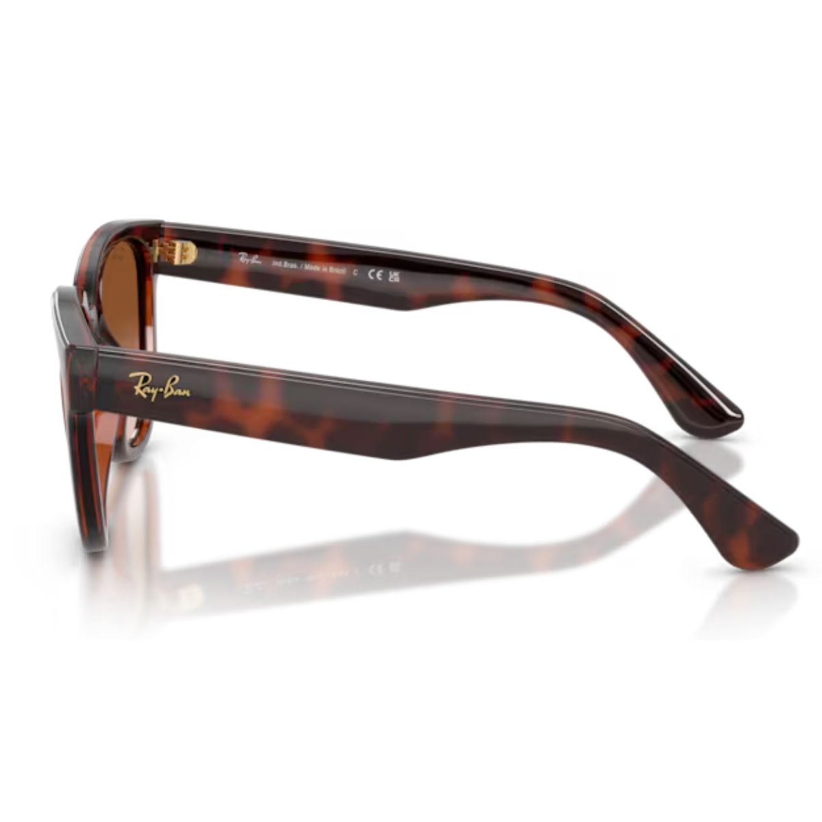 Oculos de Sol Ray-Ban Classico Feminino Polido Havana RB4463L 710/13 Havana 5