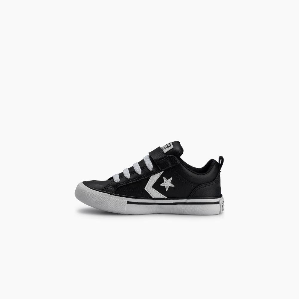 Tênis Juvenil Converse Pro Blaze Strap Preto Preto/Branco 5