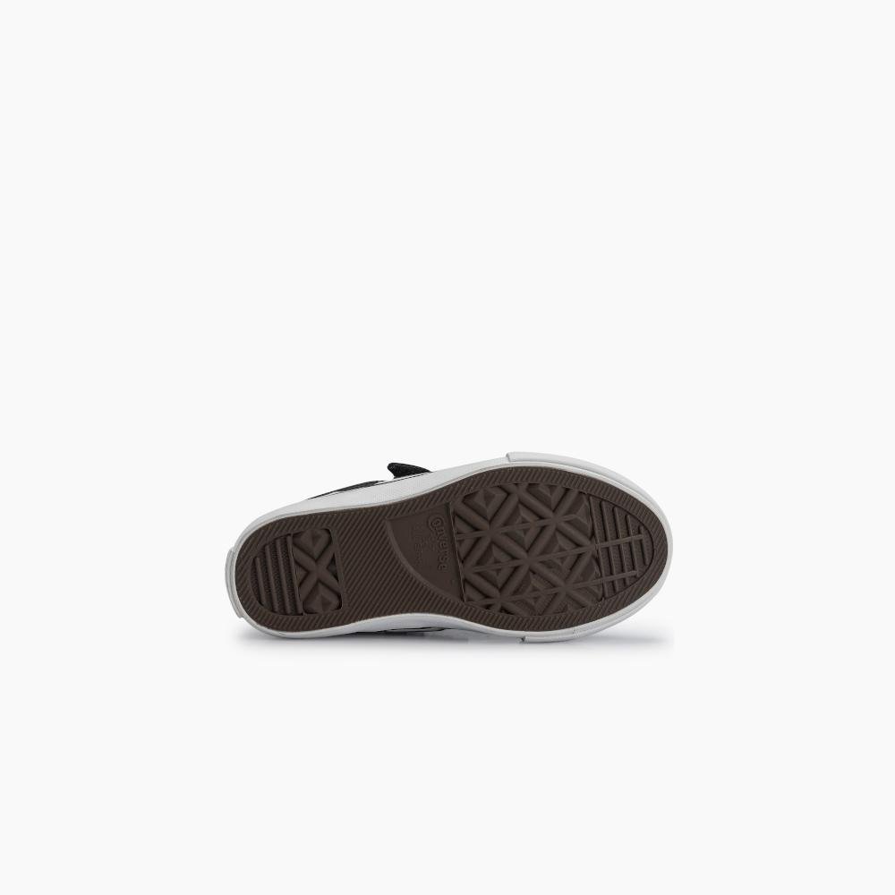 Tênis Juvenil Converse Pro Blaze Strap Preto Preto/Branco 6