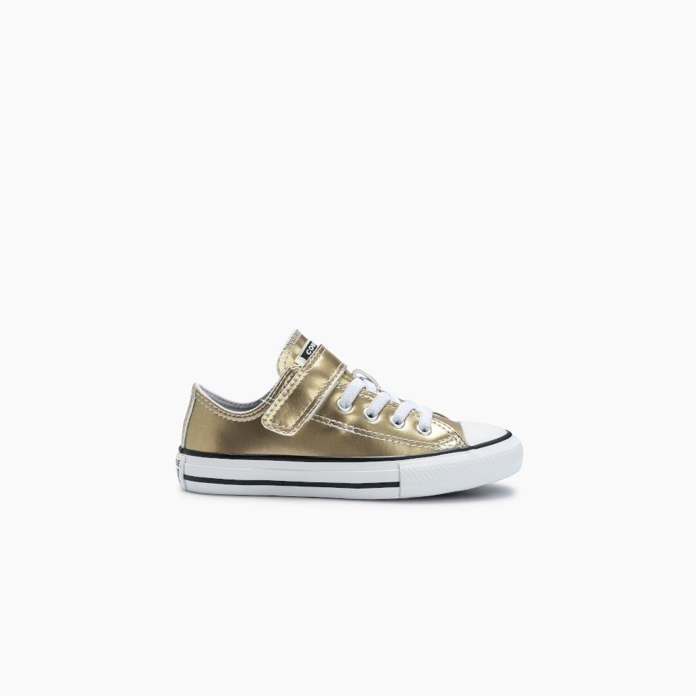 Tênis Juvenil Chuck Taylor All Star 1v Shine Dourado