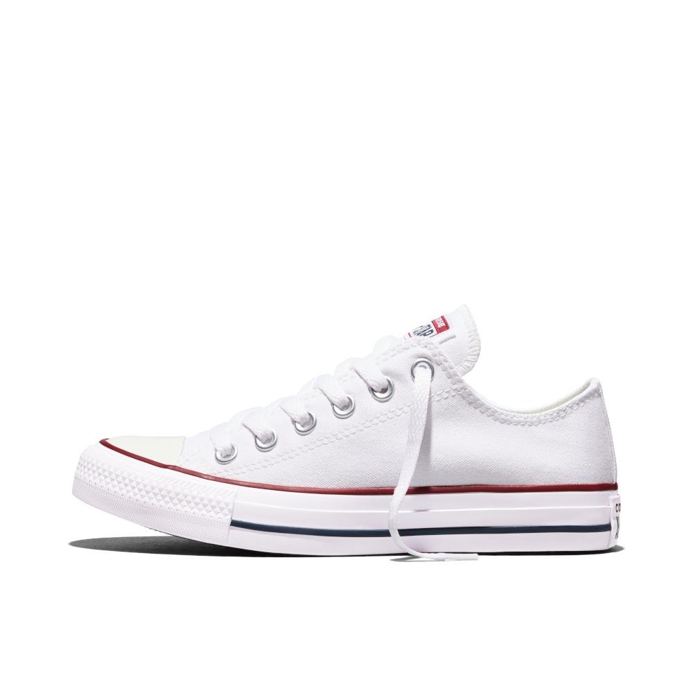 Tênis Chuck Taylor All Star Cano Baixo Branco Branco 5
