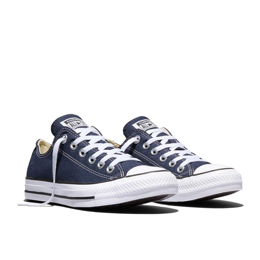 Tênis Chuck Taylor All Star Cano Baixo Azul Marinho/Branco 5