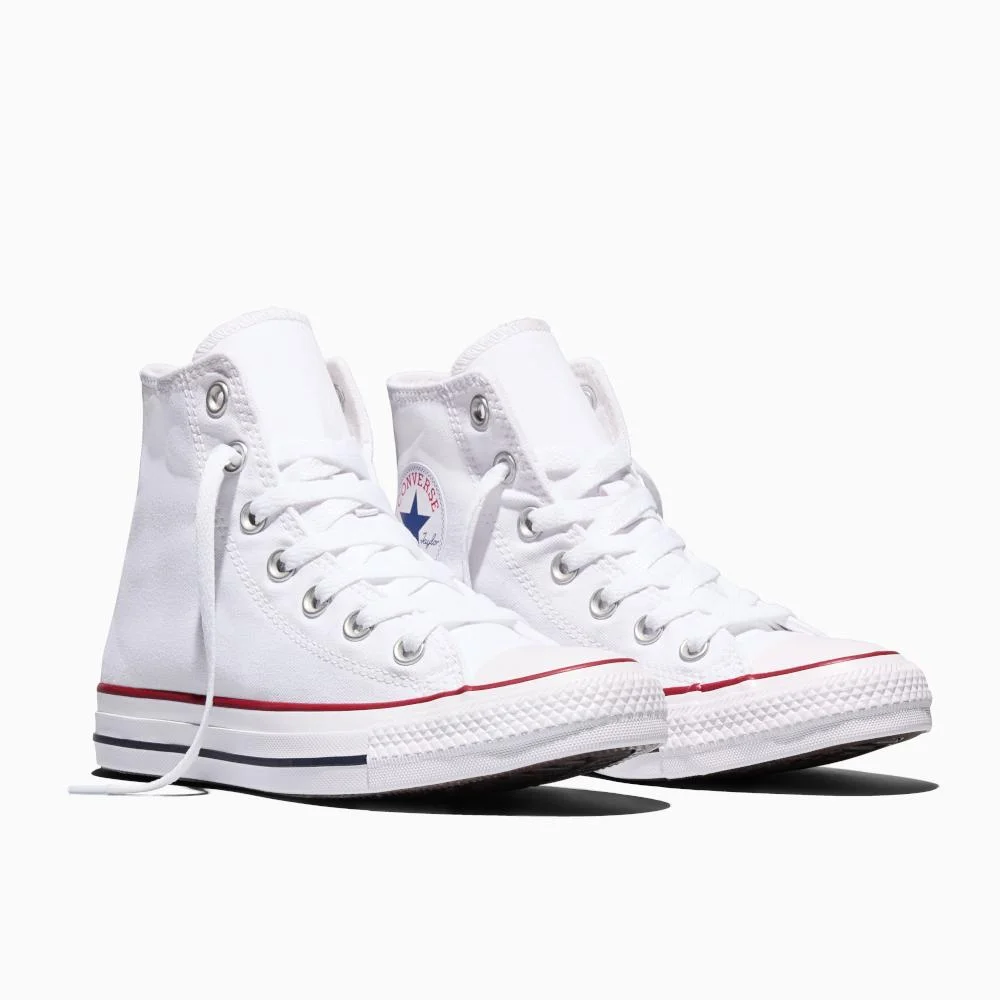 Tênis Chuck Taylor All Star Cano Alto Branco Branco 4