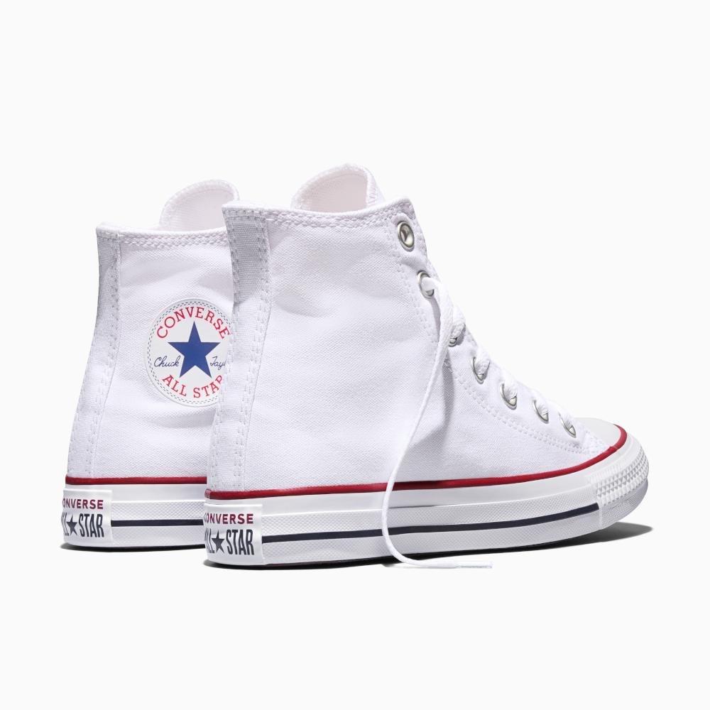 Tênis Chuck Taylor All Star Cano Alto Branco Branco 6