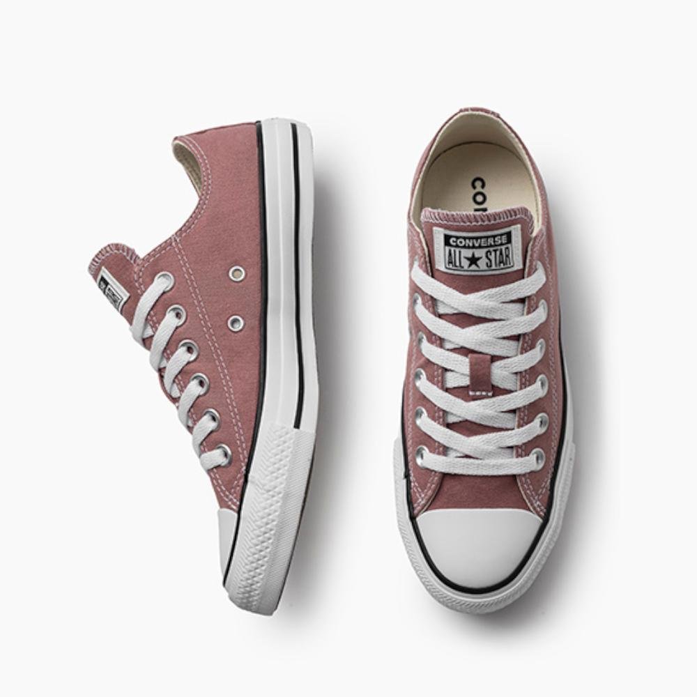 Tênis Chuck Taylor All Star Seasonal Colors Cano Baixo Marrom Marrom Nude/Branco 2