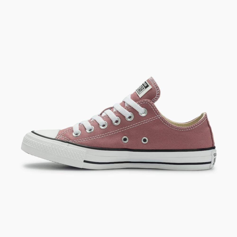 Tênis Chuck Taylor All Star Seasonal Colors Cano Baixo Marrom Marrom Nude/Branco 5
