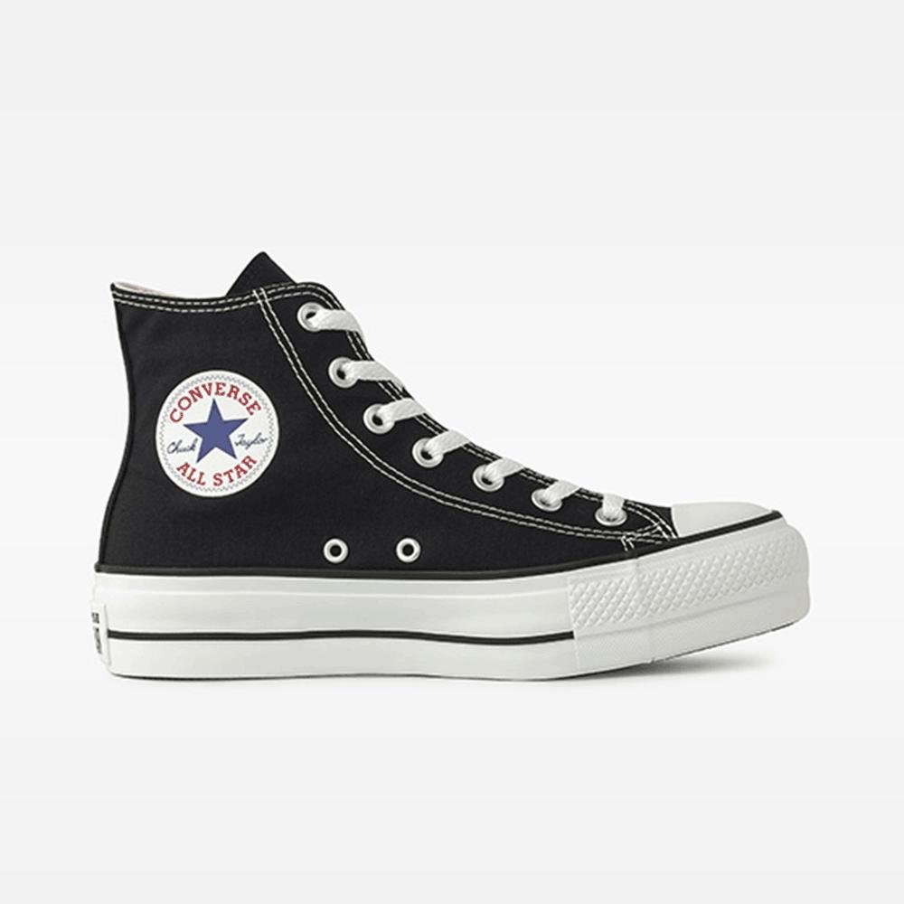Tênis Chuck Taylor All Star Lift Canvas Cano Alto Preto
