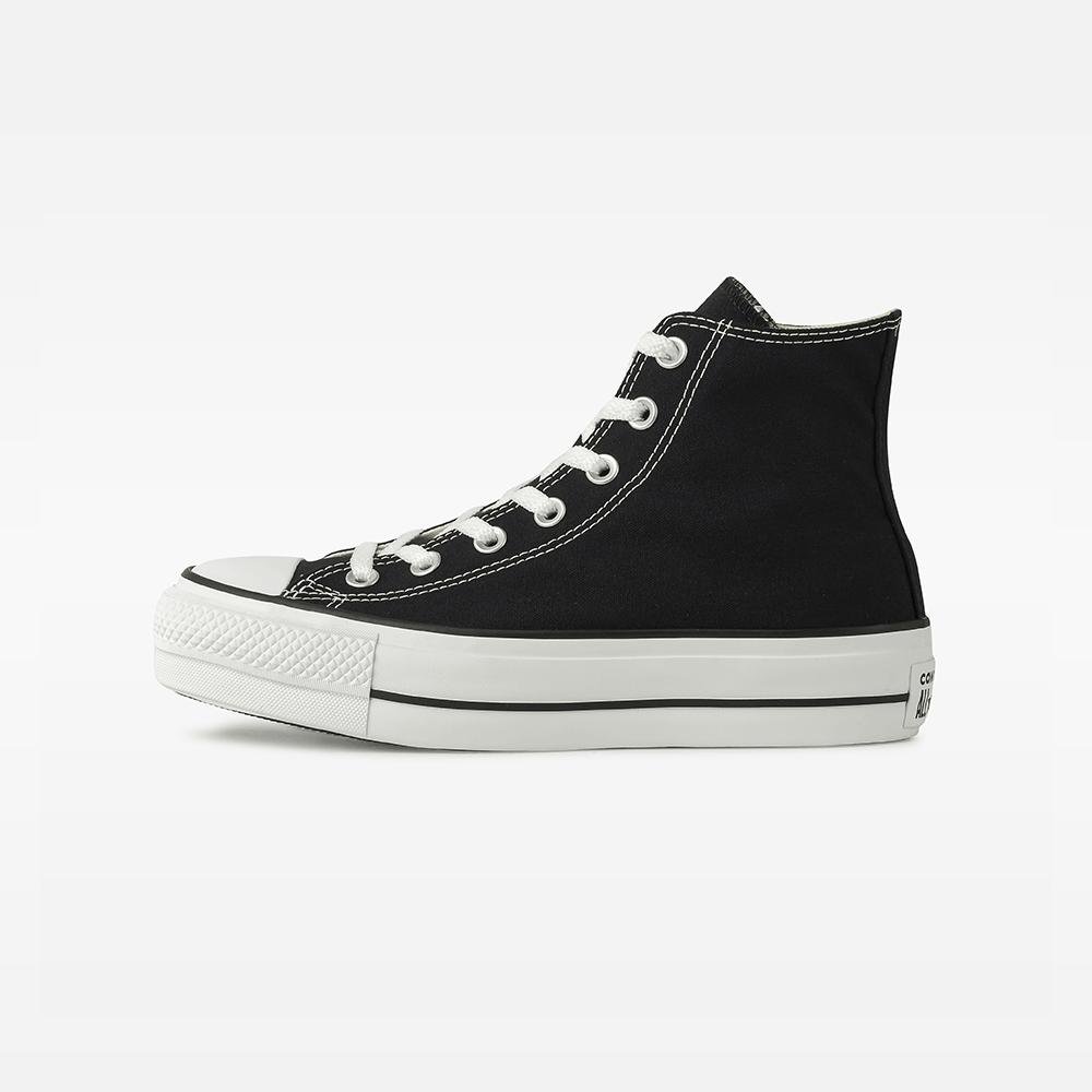 Tênis Chuck Taylor All Star Lift Canvas Cano Alto Preto Preto/Branco 5