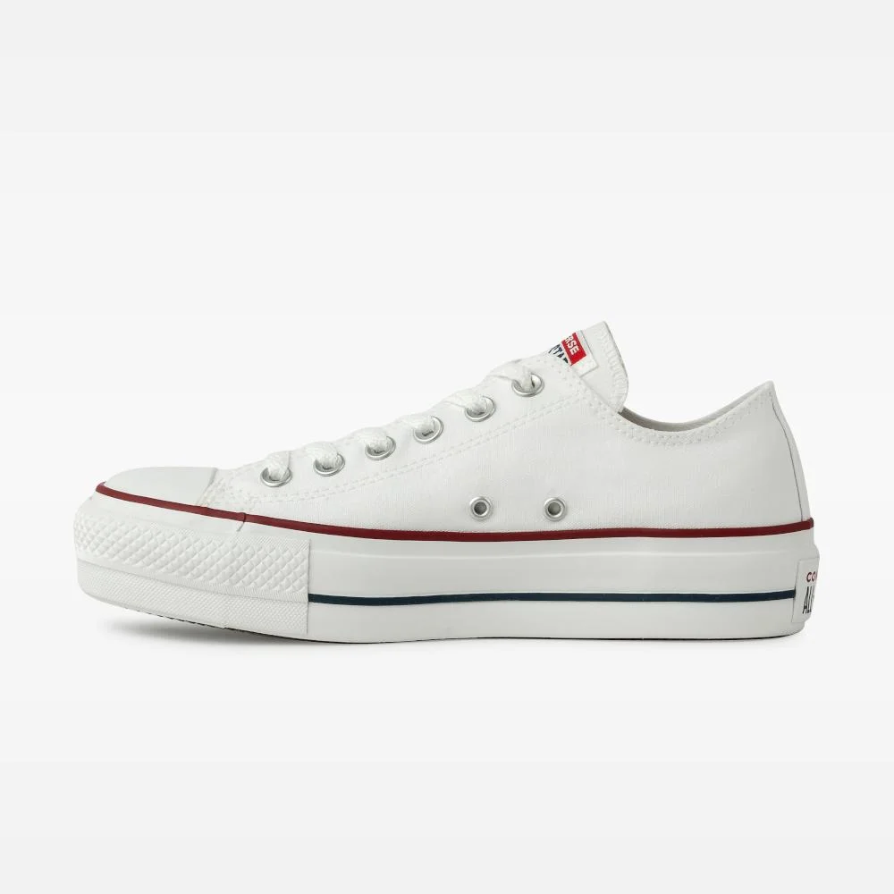 Tênis Chuck Taylor All Star Lift Canvas Cano Baixo Branco Branco 5