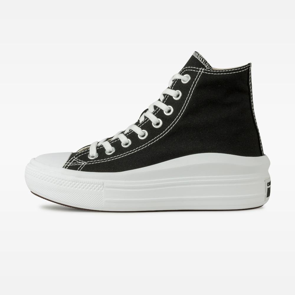 Tênis Chuck Taylor All Star Move Cano Alto Preto Preto/Branco 5