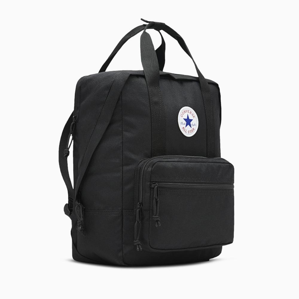 Mochila Converse Small Square Preto Preto 5