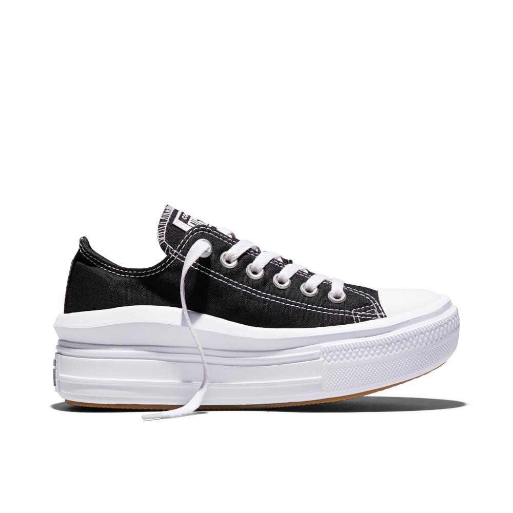 Tênis Chuck Taylor All Star Move Cano Baixo Preto