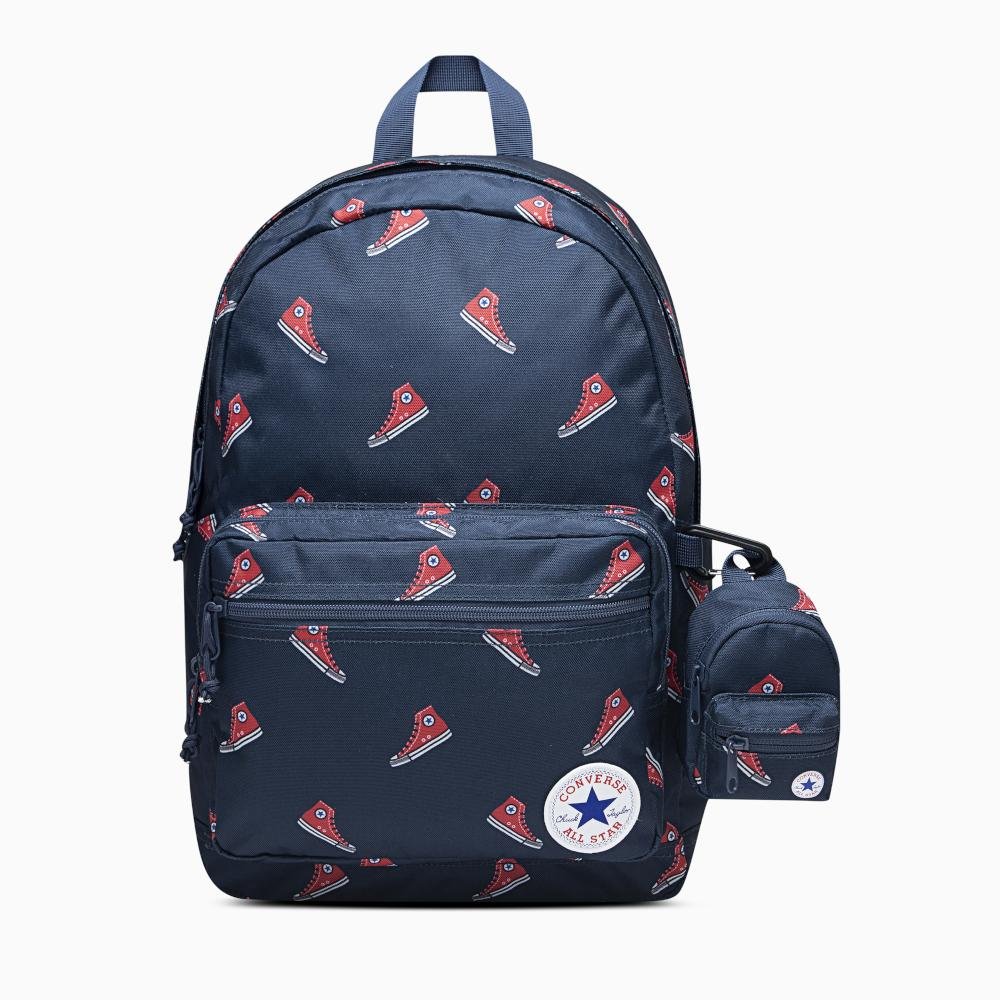 Mochila Converse 19,5L Go 2 Estampa All Star Azul