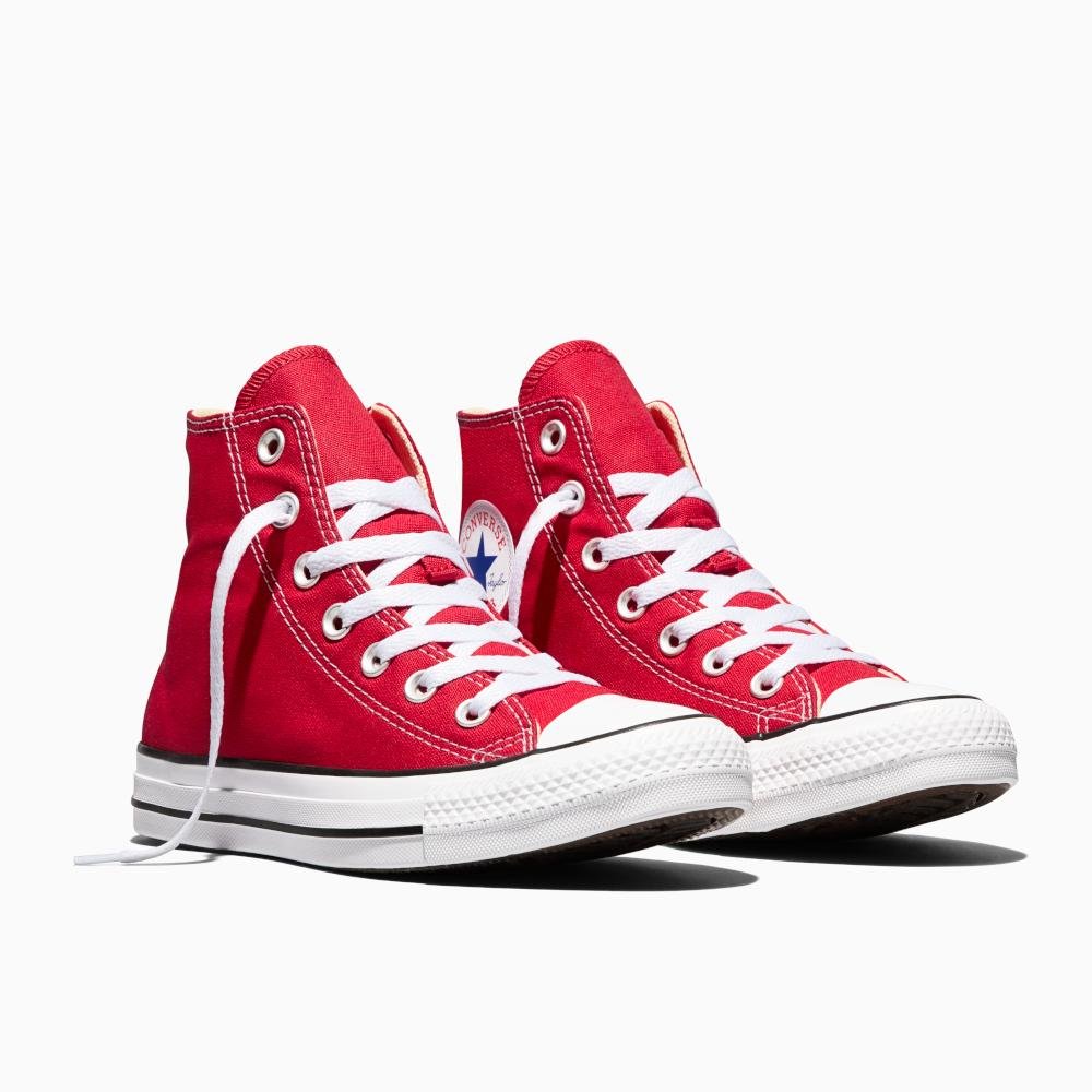 Tênis Chuck Taylor All Star Cano Alto Vermelho 2 Vermelho/Branco 4