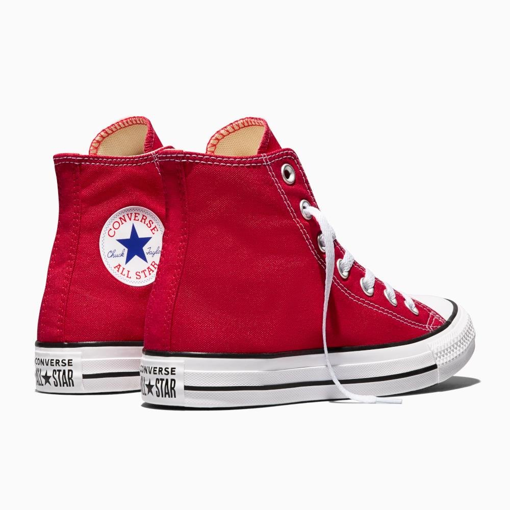 Tênis Chuck Taylor All Star Cano Alto Vermelho 2 Vermelho/Branco 6