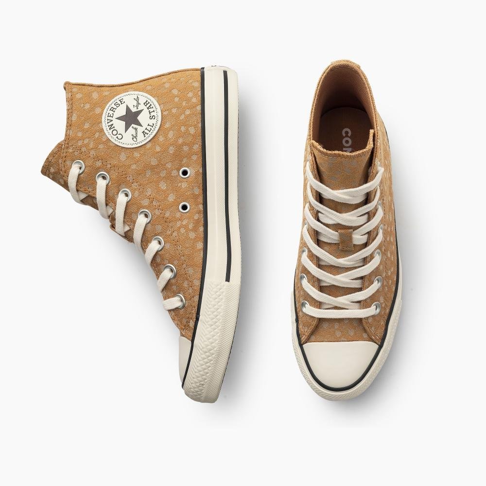 Tênis Chuck Taylor All Star Jacquard Deer Cano Alto Caramelo Caramelo 2