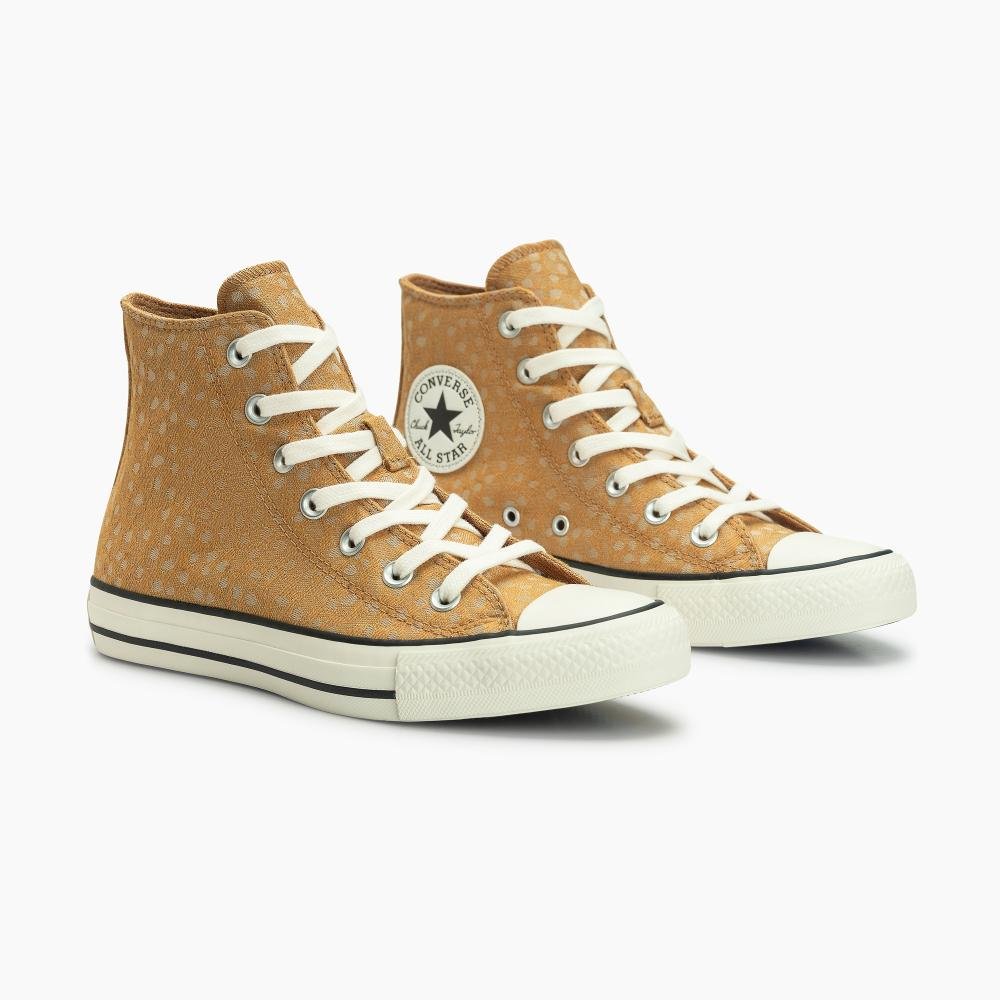 Tênis Chuck Taylor All Star Jacquard Deer Cano Alto Caramelo Caramelo 4