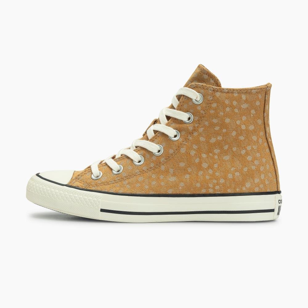 Tênis Chuck Taylor All Star Jacquard Deer Cano Alto Caramelo Caramelo 5