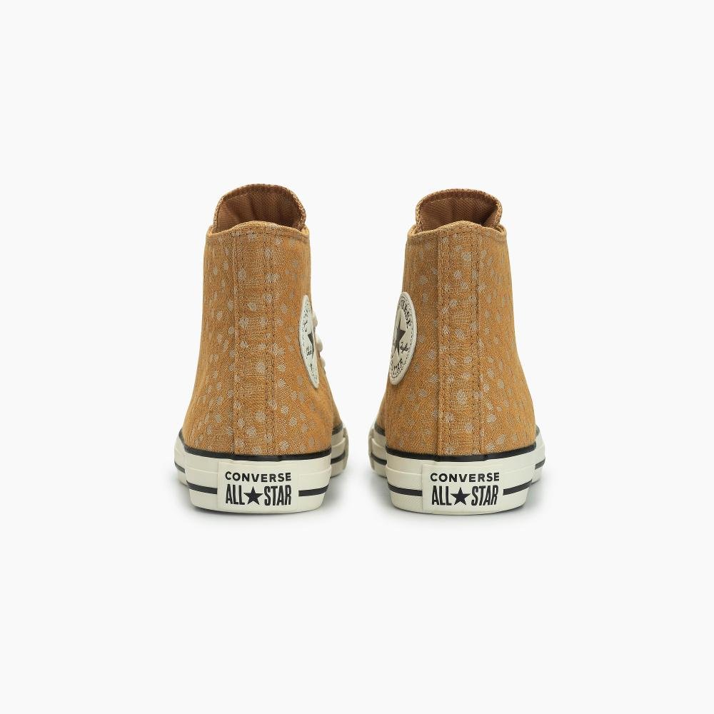 Tênis Chuck Taylor All Star Jacquard Deer Cano Alto Caramelo Caramelo 7