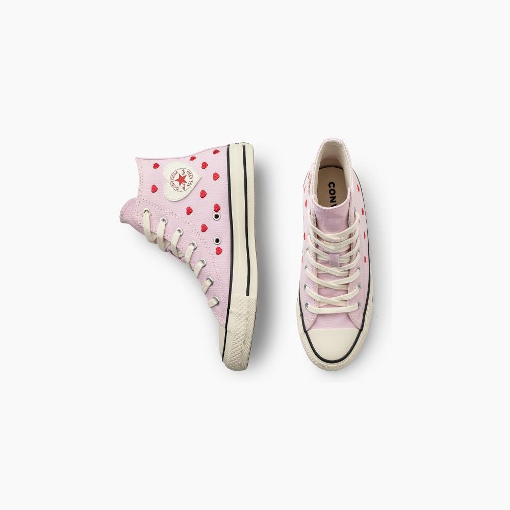 Tênis Chuck Taylor All Star In Love Cano Alto Rosa Rosa 4