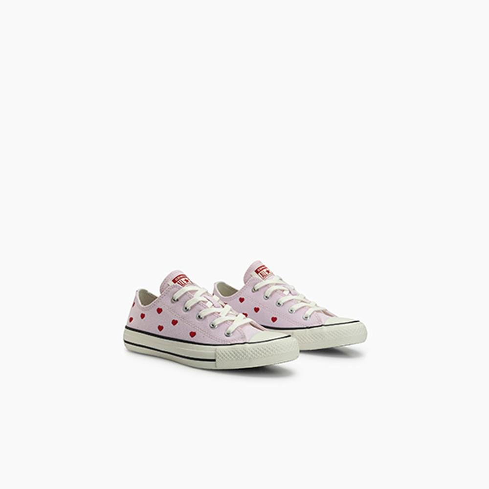 Tênis Chuck Taylor All Star In Love Cano Baixo Rosa