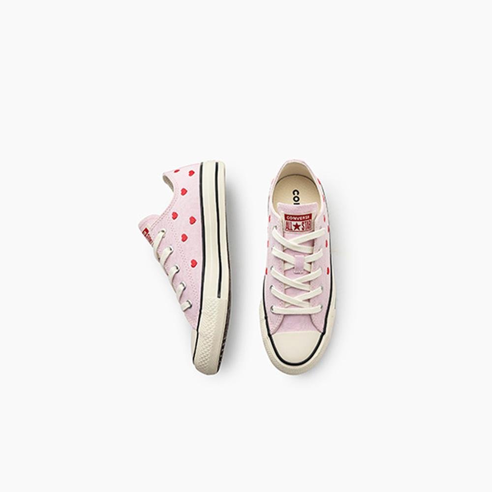 Tênis Chuck Taylor All Star In Love Cano Baixo Rosa Rosa/Vermelho 5