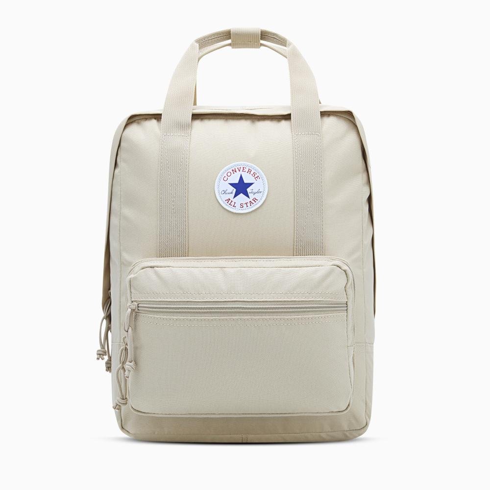 Mochila Converse Small Square Bege