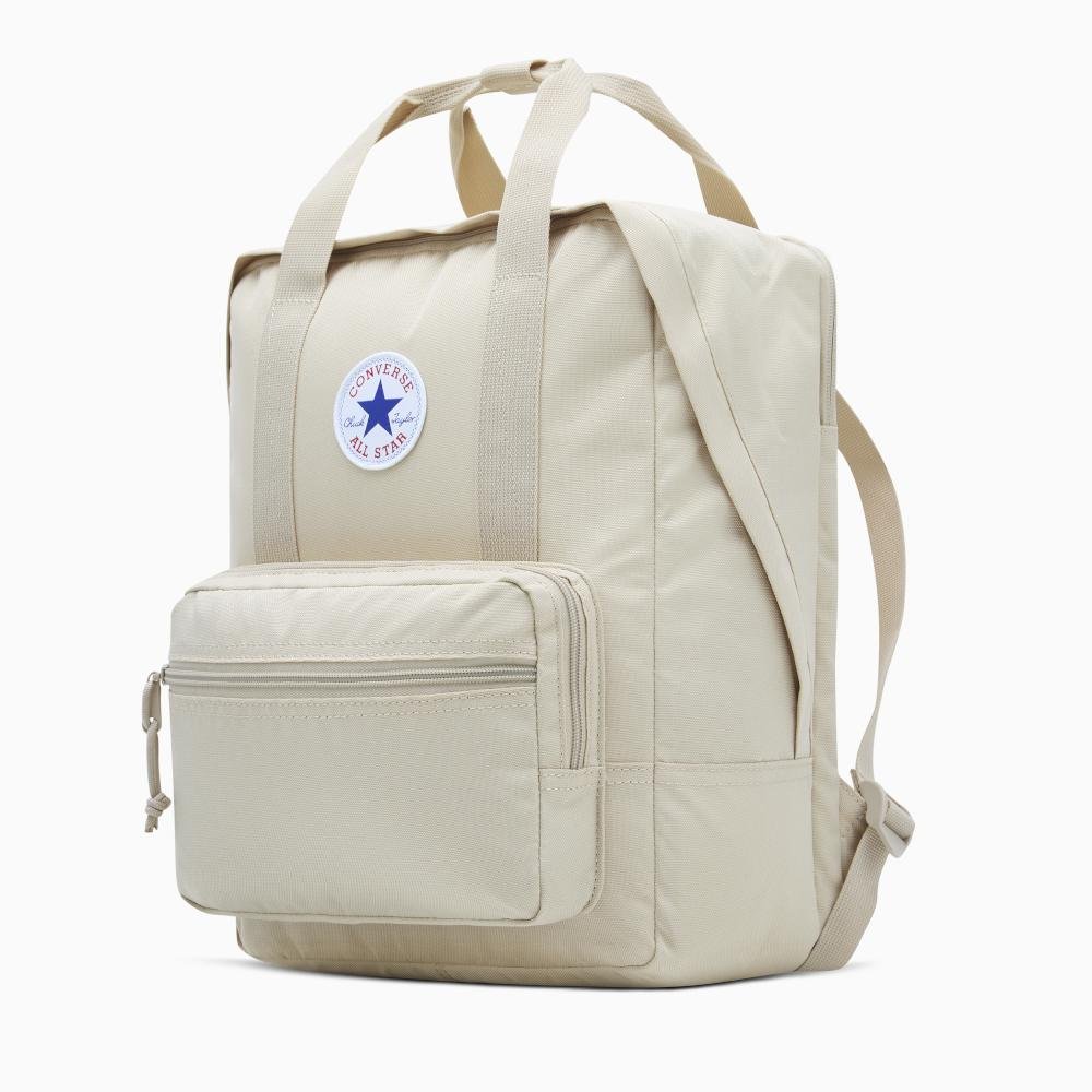 Mochila Converse Small Square Bege Bege 4