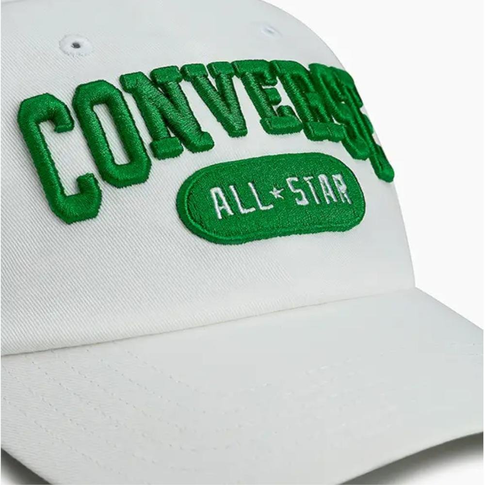 Boné Converse All Star Baseball Branco Branco 2