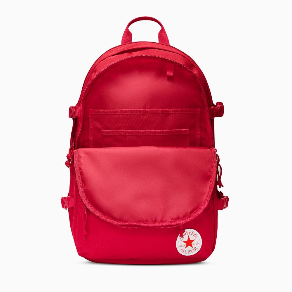 Mochila Converse 24L Straight Edge Vermelho Vermelho 2