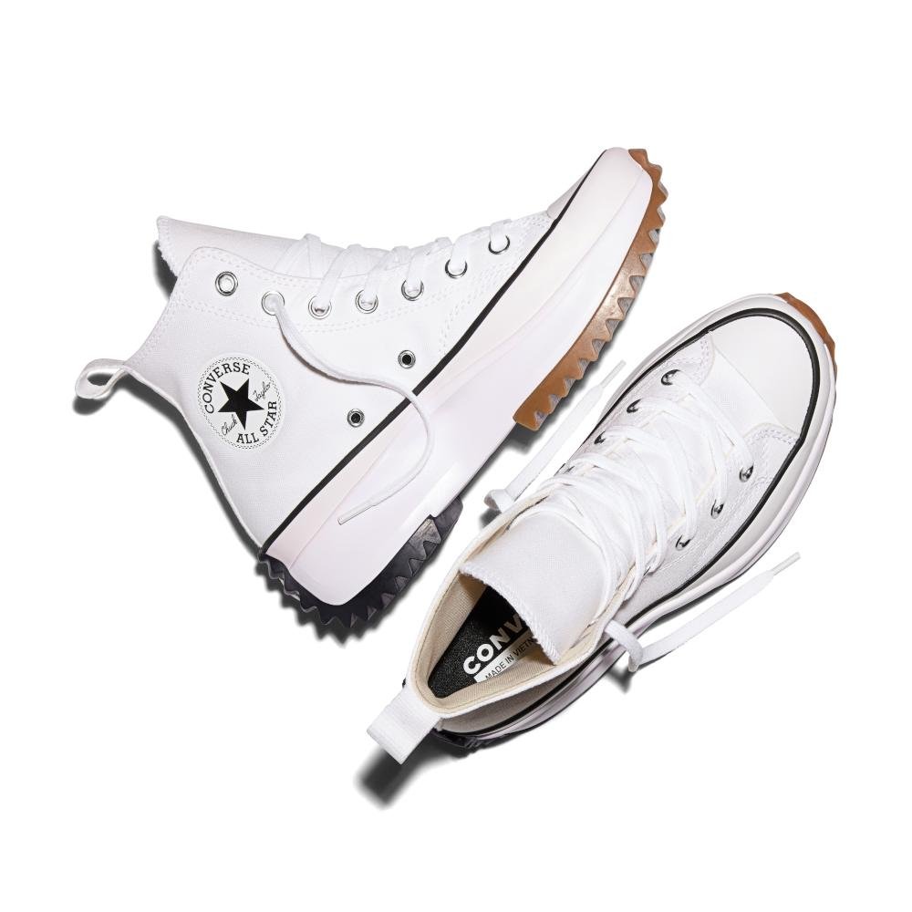 Tênis Converse Run Star Hike Cano Alto Branco Branco 3
