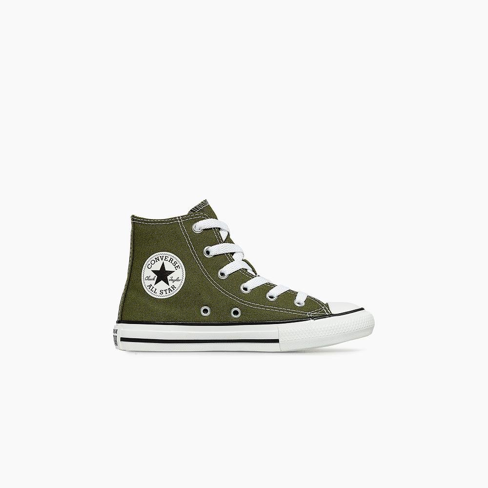 Tênis Juvenil Chuck Taylor All Star Cano Alto Verde