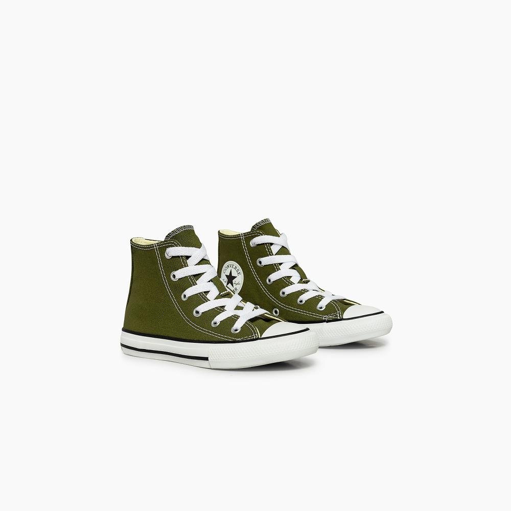 Tênis Juvenil Chuck Taylor All Star Cano Alto Verde Verde 4