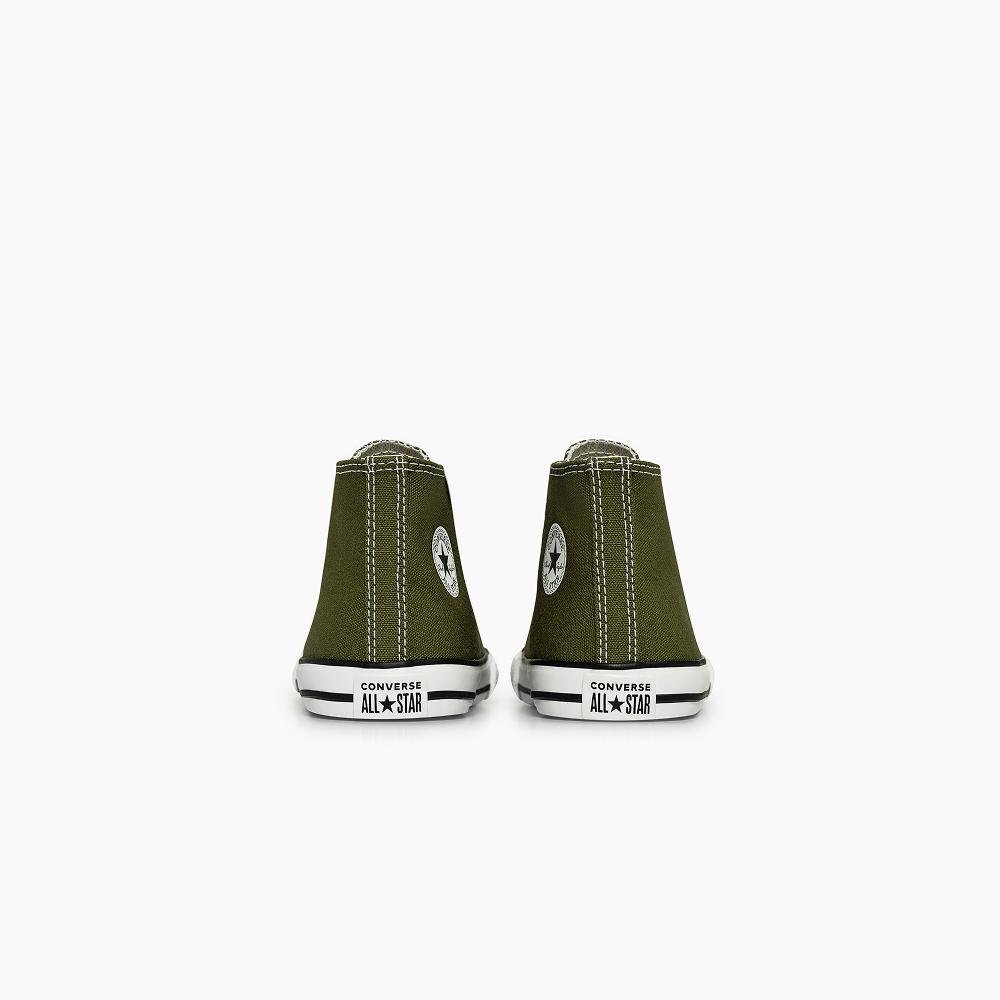 Tênis Criança Chuck Taylor All Star Cano Alto Verde Verde 7
