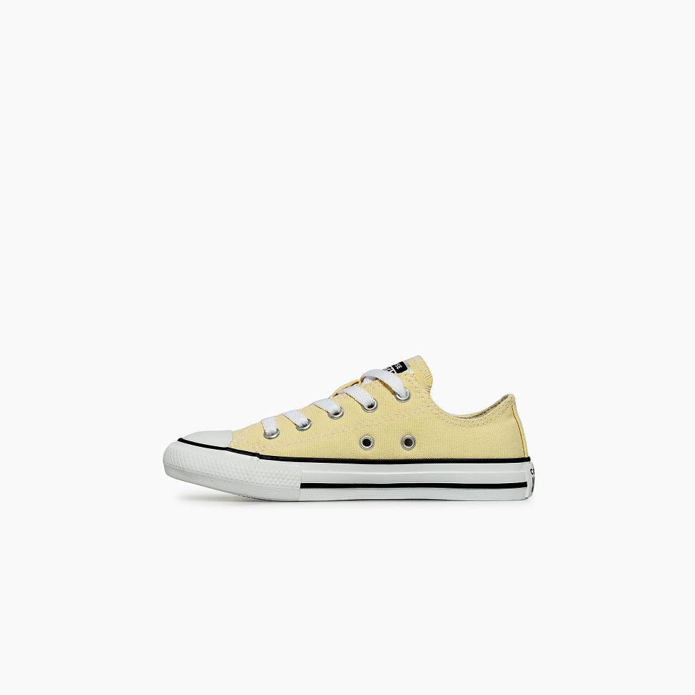 Tênis Juvenil Chuck Taylor All Star Cano Baixo Amarelo Amarelo 5
