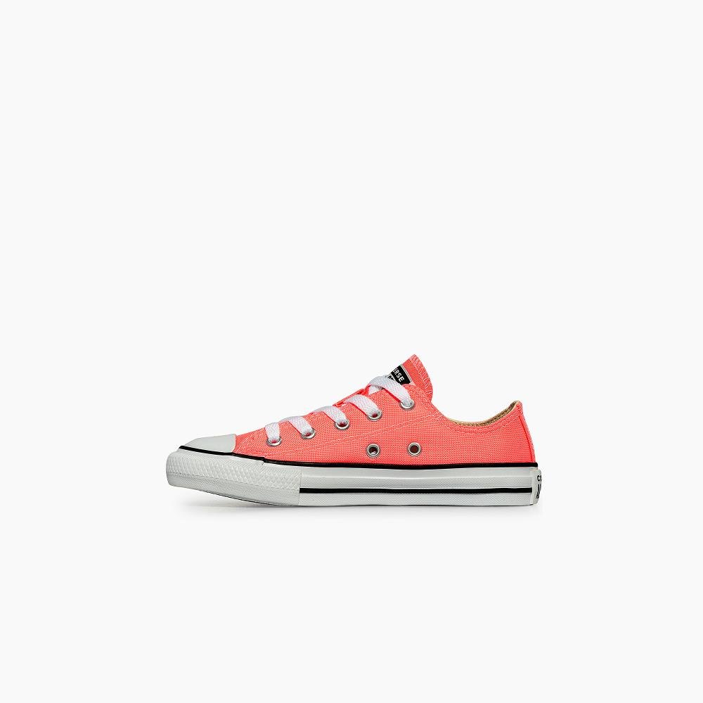 Tênis Juvenil Chuck Taylor All Star Cano Baixo Rosa Rosa 5