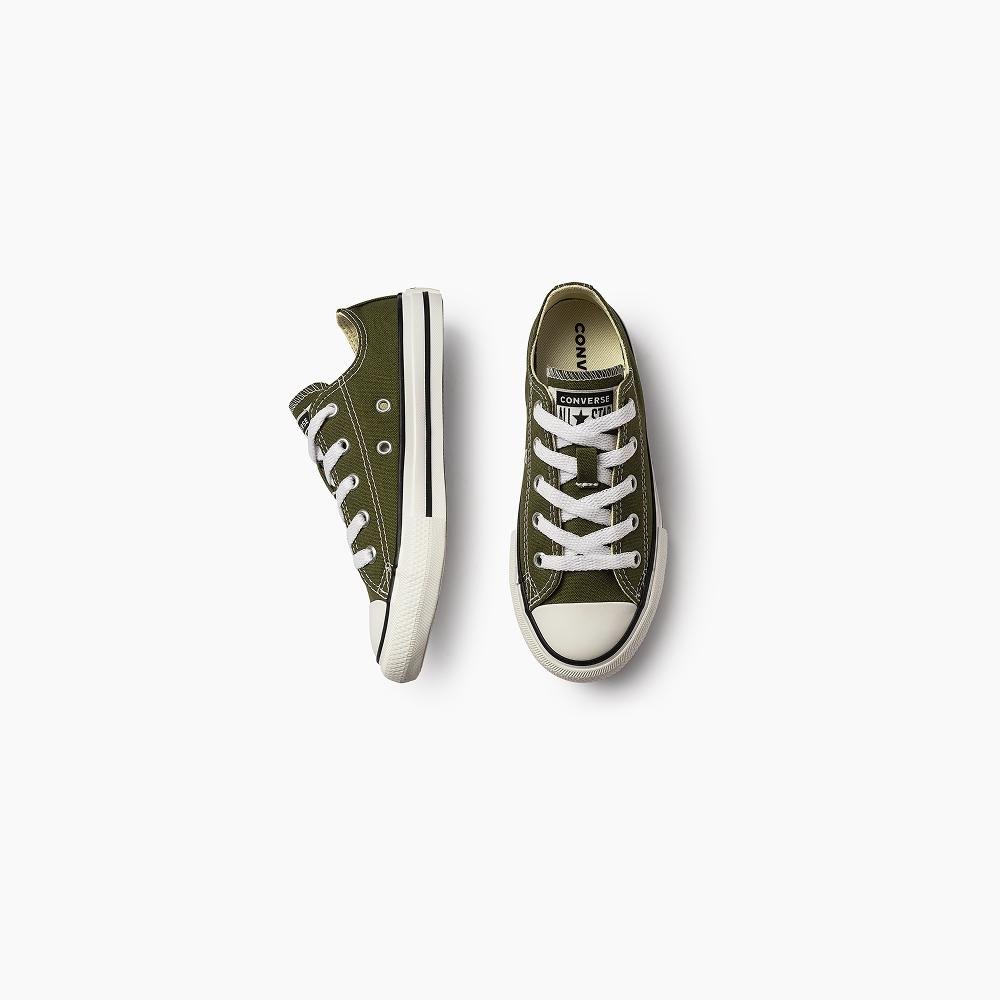 Tênis Juvenil Chuck Taylor All Star Cano Baixo Verde Verde 2