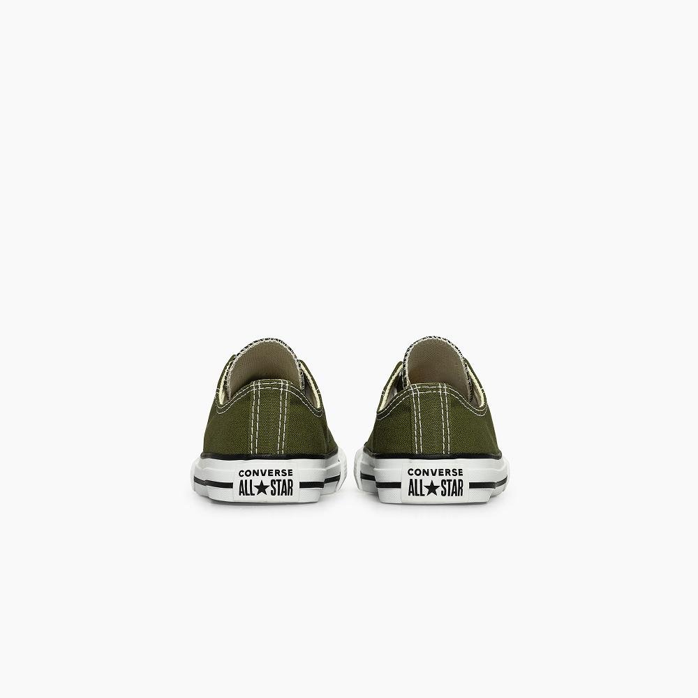Tênis Juvenil Chuck Taylor All Star Cano Baixo Verde Verde 7
