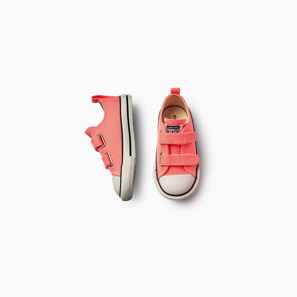 Tênis Infantil Chuck Taylor All Star 2v Cano Baixo Rosa Rosa 2