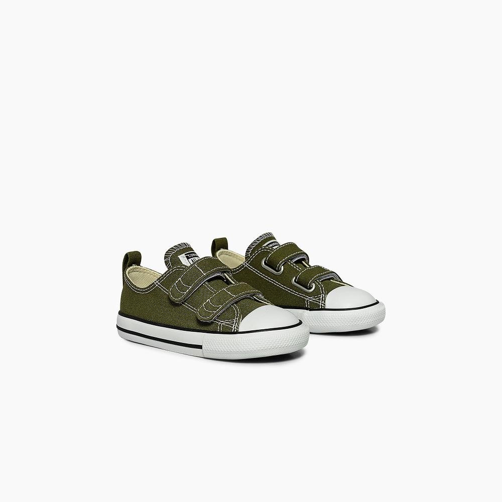 Tênis Infantil Chuck Taylor All Star 2v Cano Baixo Verde Verde 4