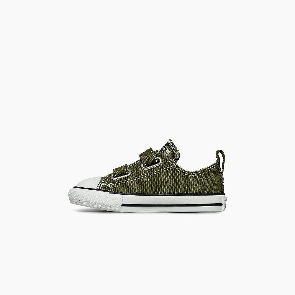 Tênis Infantil Chuck Taylor All Star 2v Cano Baixo Verde Verde 5