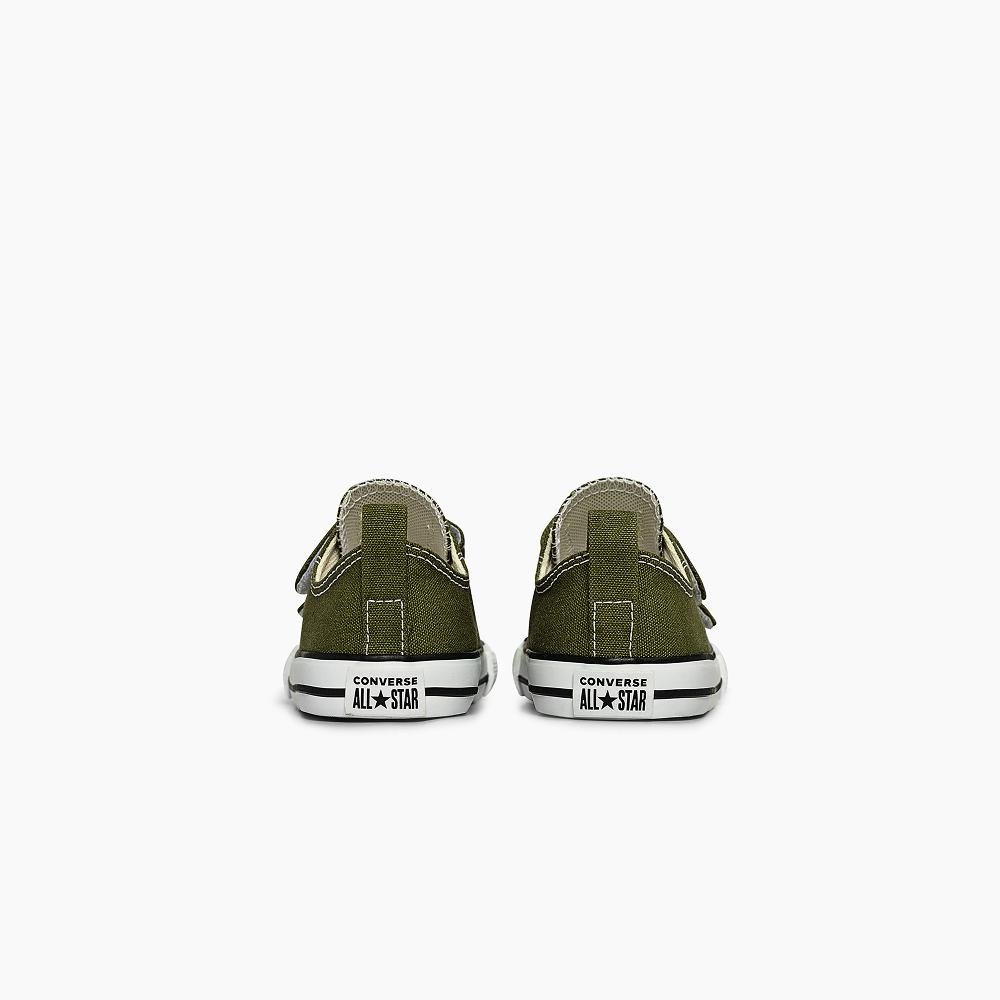 Tênis Infantil Chuck Taylor All Star 2v Cano Baixo Verde Verde 7