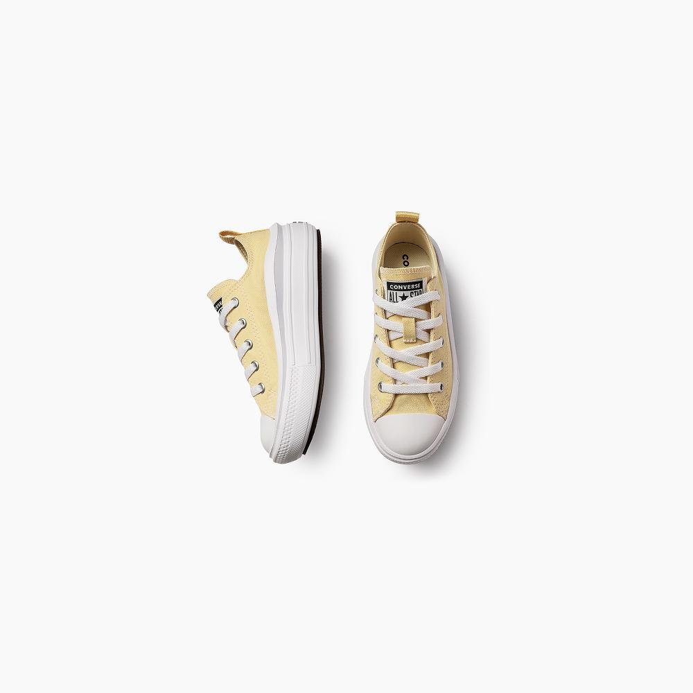 Tênis Juvenil Chuck Taylor All Star Move Cano Baixo Amarelo Amarelo 2