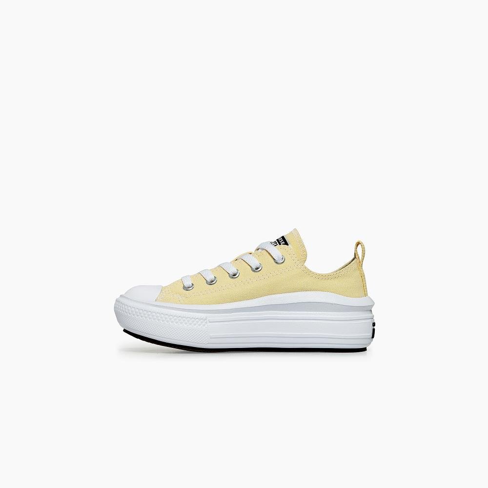Tênis Juvenil Chuck Taylor All Star Move Cano Baixo Amarelo Amarelo 5