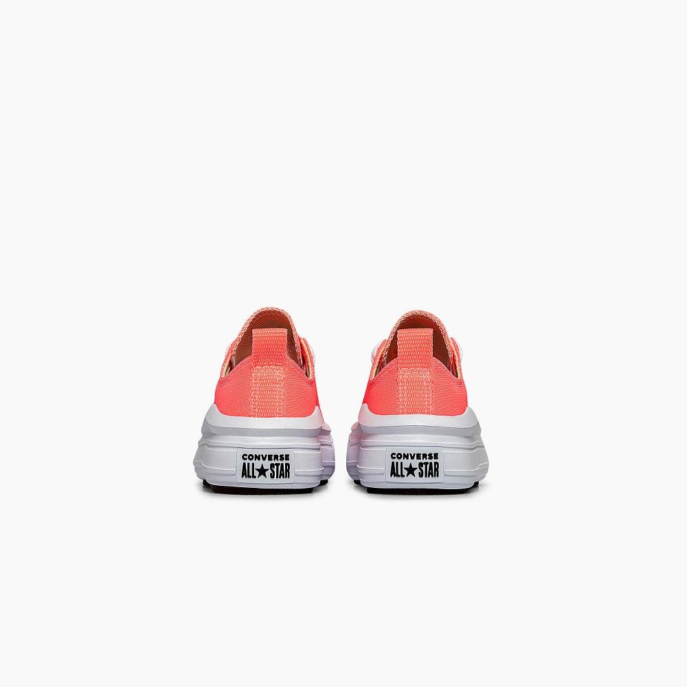 Tênis Juvenil Chuck Taylor All Star Move Cano Baixo Rosa Rosa 6