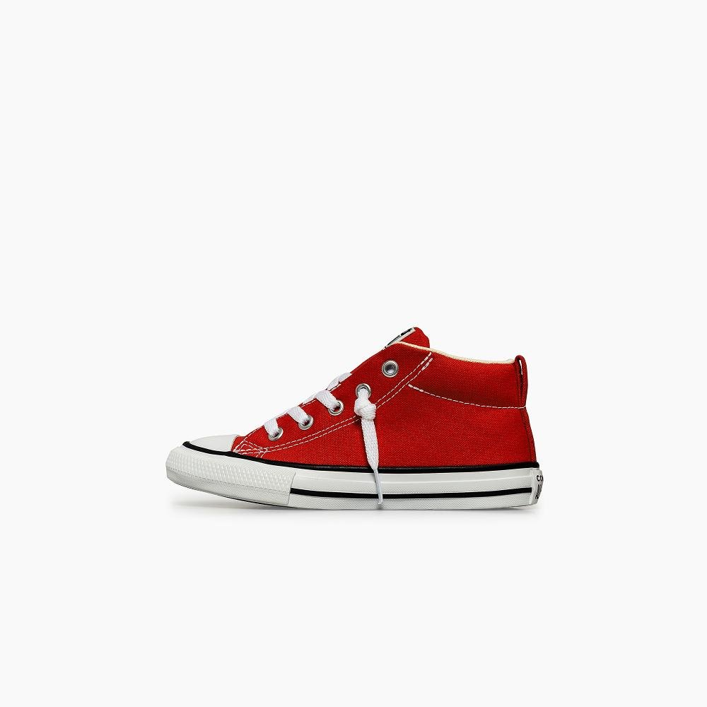 Tênis Juvenil Chuck Taylor All Star Street Médio Vermelho Vermelho 5