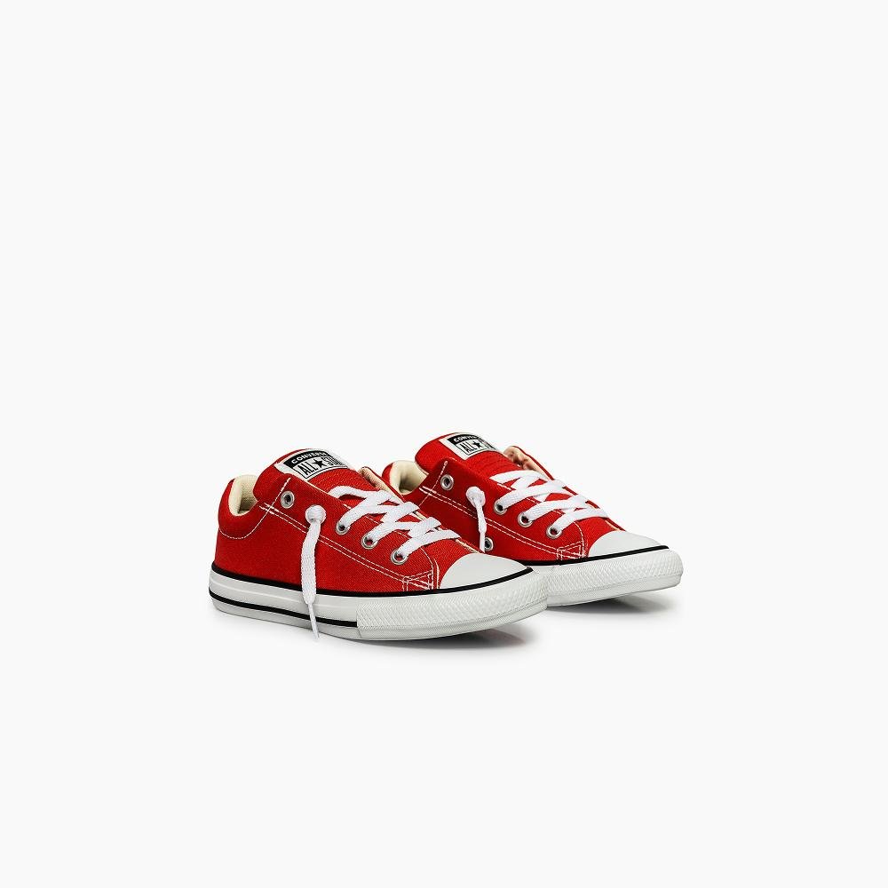Tênis Juvenil Chuck Taylor All Star Street Baixo Vermelho Vermelho 4